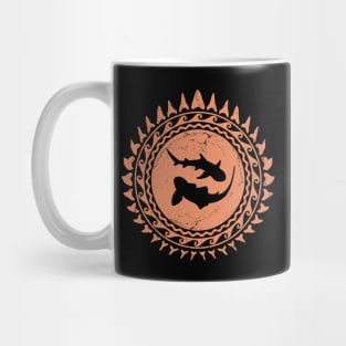 Zebra Shark and Whitetip Reef Shark Mug